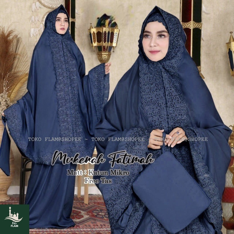 Mukena Wanita Mugenah Terbaru 2026 Trendy Terusan Mukkena Perempuan Mokena Wnita Bahan Adem Mukenaq 
