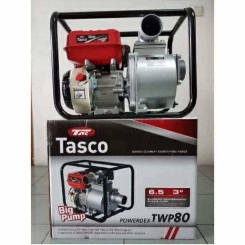 TASCO TWP 80 MESIN POMPA AIR SAWAH IRIGASI ALKON WATER PUMP 3INCHI POMPA ALKON IRIGASI 3 INCHI