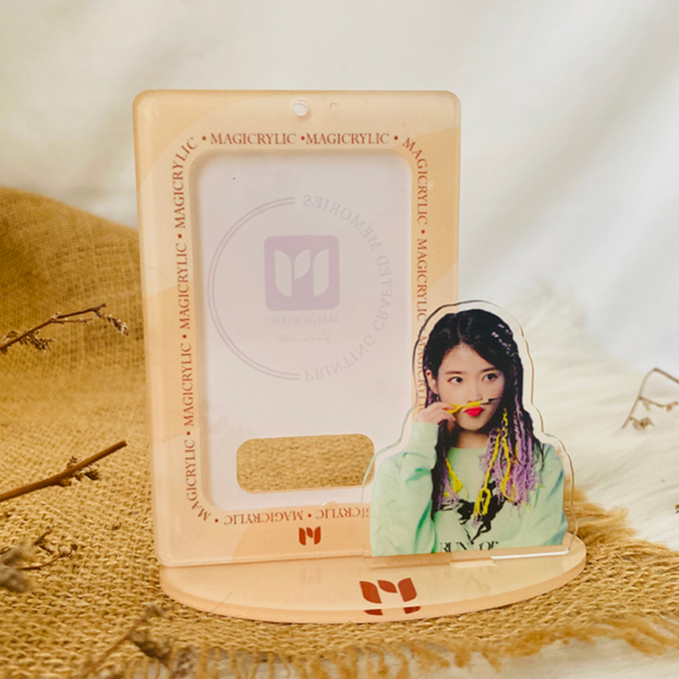 Photocard Holder (PC Holder) + Standee Custom - Jasa Print