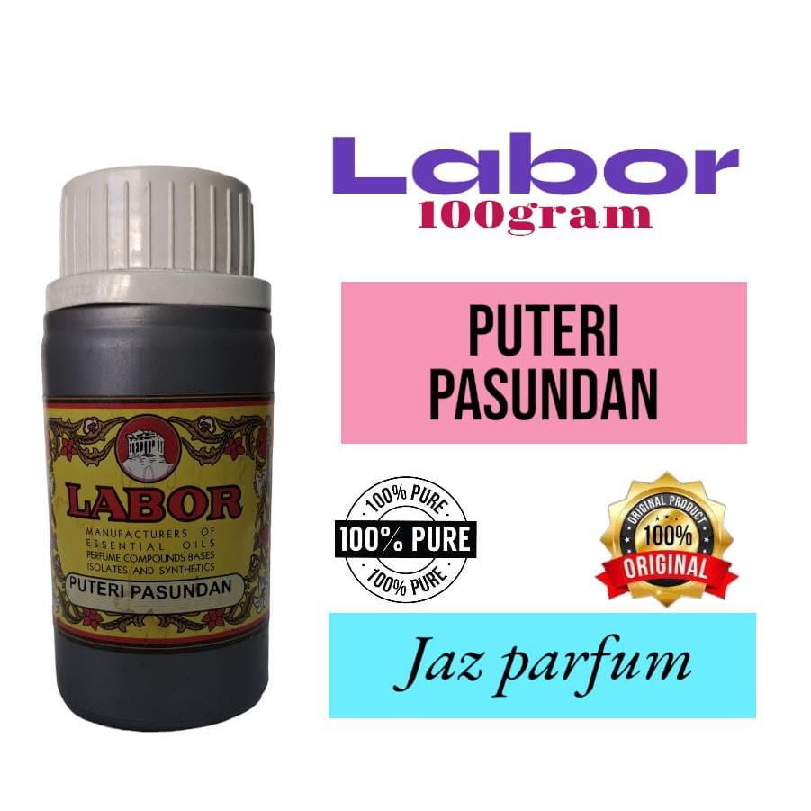 (100 GRAM) PUTERI PASUNDAN 100 GRAM BY LABOR. BIBIT PARFUM AROMAPUTRI PASUNDAN PARFUM MURNI SEGEL