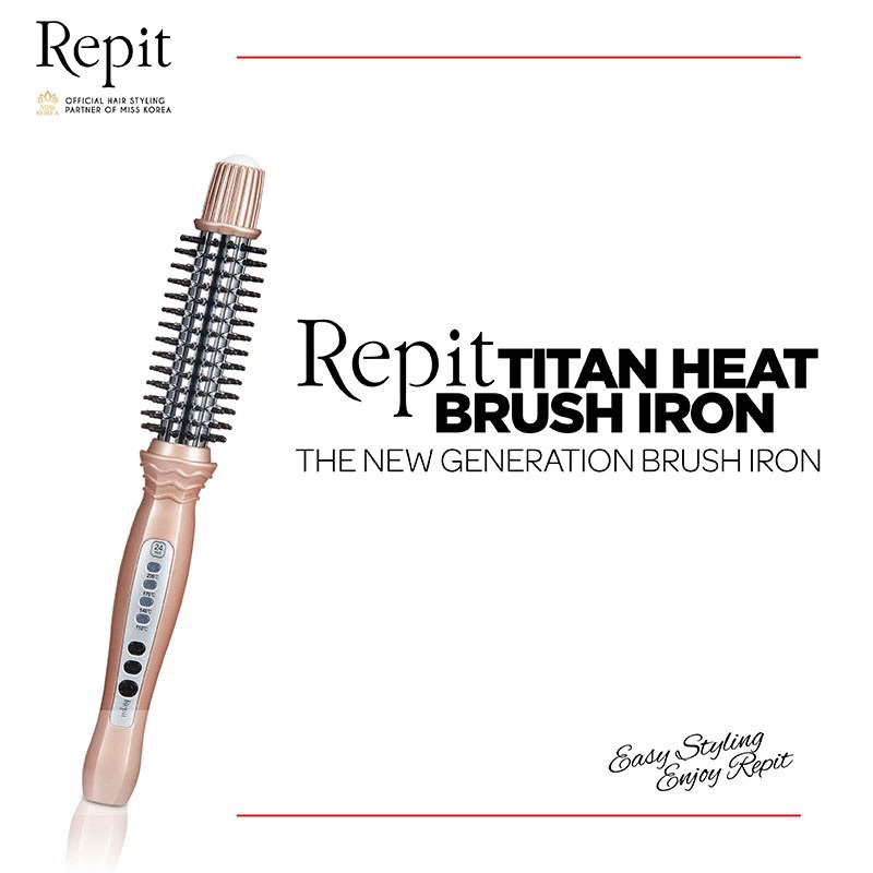 Repit Titan Heat Brush Iron 24mm - preloved