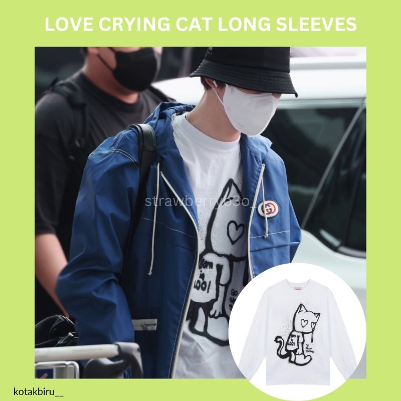 LOVE CRYING CAT LONG SLEEVE (ITZAVIBE)