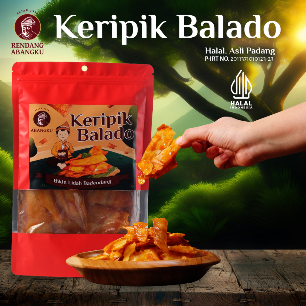 

Keripik Balado Abangku Asli Padang