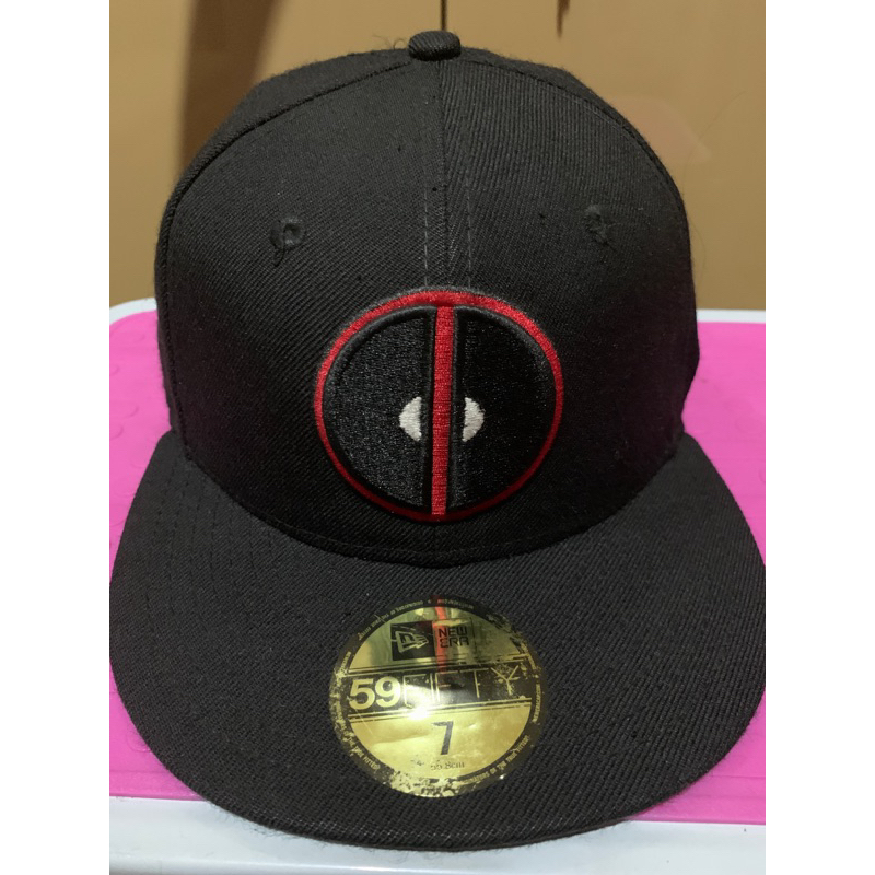 Topi New Era X Marvel DeadPool 100%ori-sekon