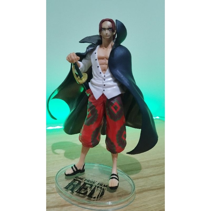 one piece figure ichiban kuji akagami no shanks original film red last prize fzo dxf glm