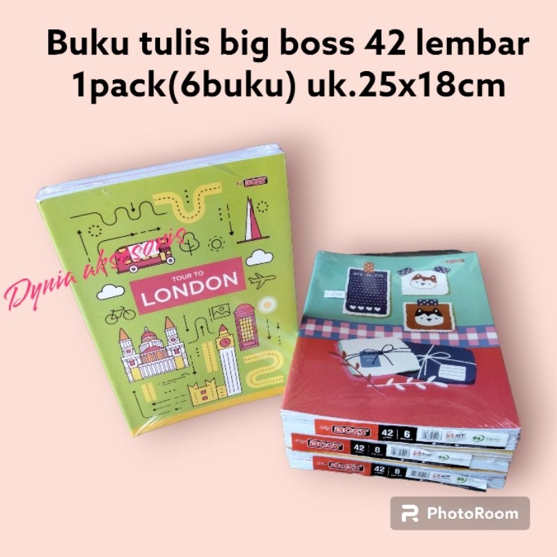 

Buku tulis BIG BOSS 42 LEMBAR isi 6 buku murah TEBAL perlengkapan sekolah buku bigbos termurah bigbos