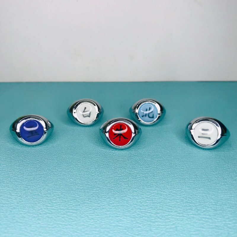 Cincin Hokage Naruto Cosplay Akatsuki Itachi Sasori Konan Kakuzu Hidan wibu