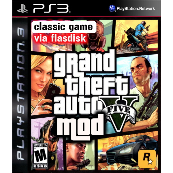 GTA 5 MODS UNTUK PS3 CFW/HFW HEN PS3 GAME