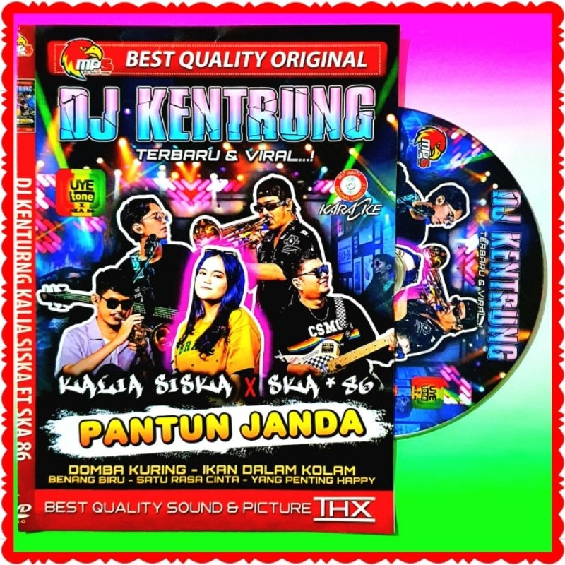 MUSIK DJ KENTRUNG TERBARU-KASET MP5 FULL ALBUM DJ KENTRUNG KALIA SISKA FEAT SKA 86-KASET VIDEO DJ RE