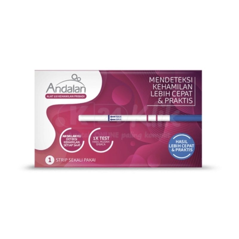 exp januari 2026 Andalan test pack alat test uji kehamilan 1pcs