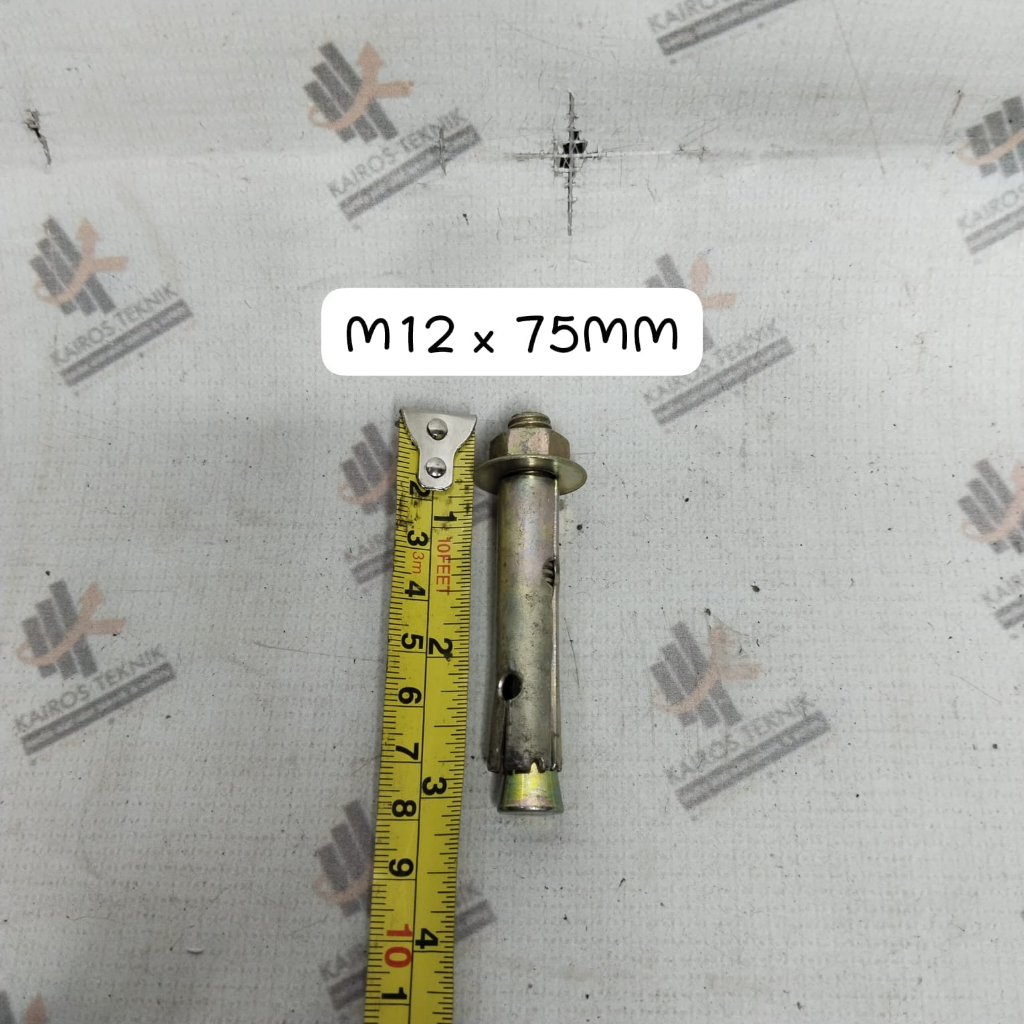 DYNABOLT M12X75/ M20X90 / M12X115 Baut tanam tembok baut beton 12mm