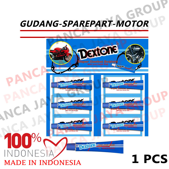 LEM DEXTONE SEALANT SILICONE SILICON SUPER GASKET PACKING PAKING MESIN MOBIL MOTOR TRUCK TRUK RODA 3
