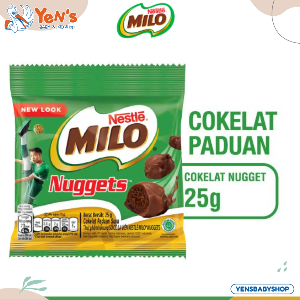 

Nestle MILO Coklat Nuggets 25g