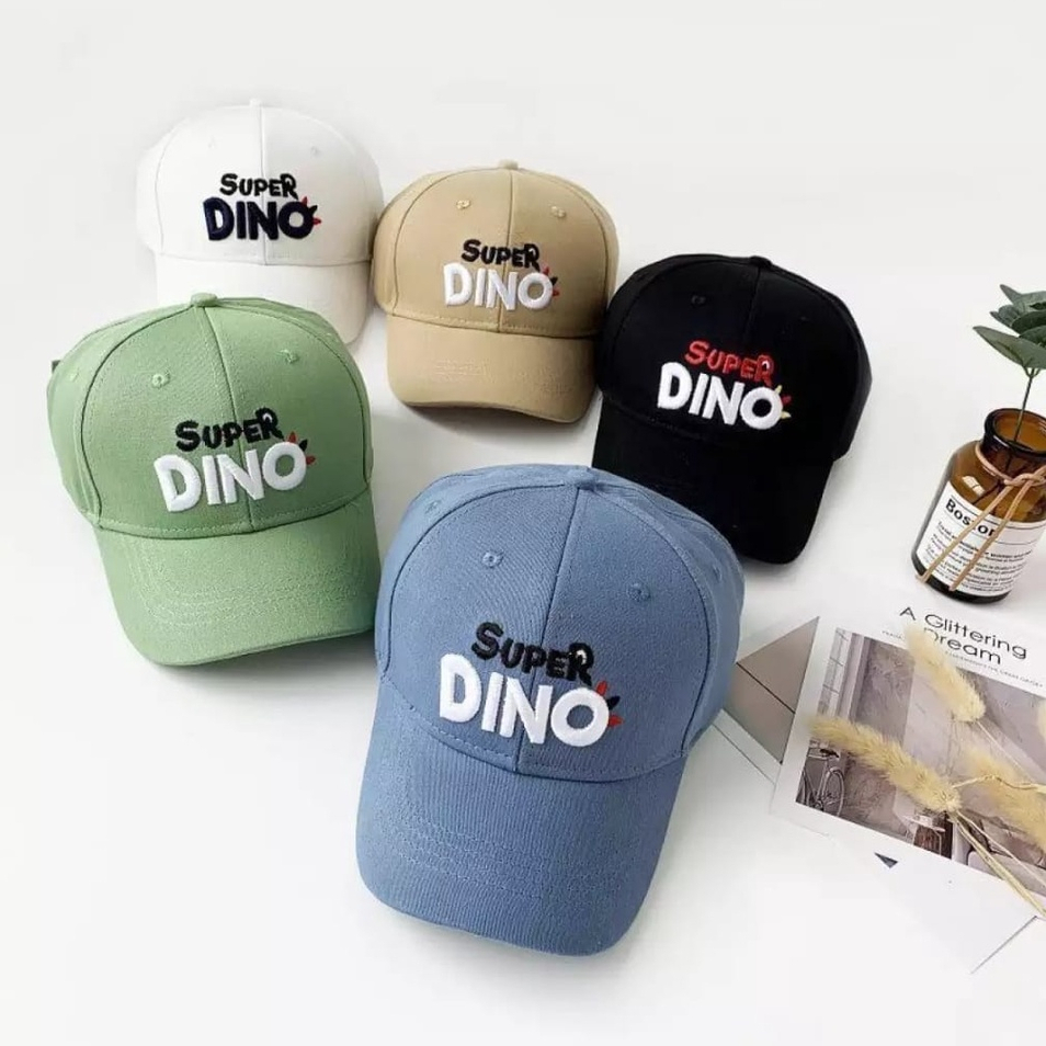 TOPI BASEBALL ANAK Bordir Umur 2-7 Tahun Laki Laki Perempuan