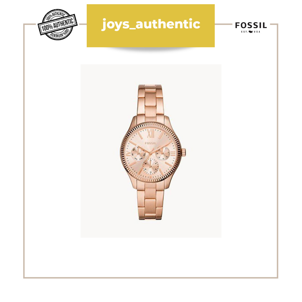 Jam tangan wanita Fossil Bq3691 woman watch authentic original