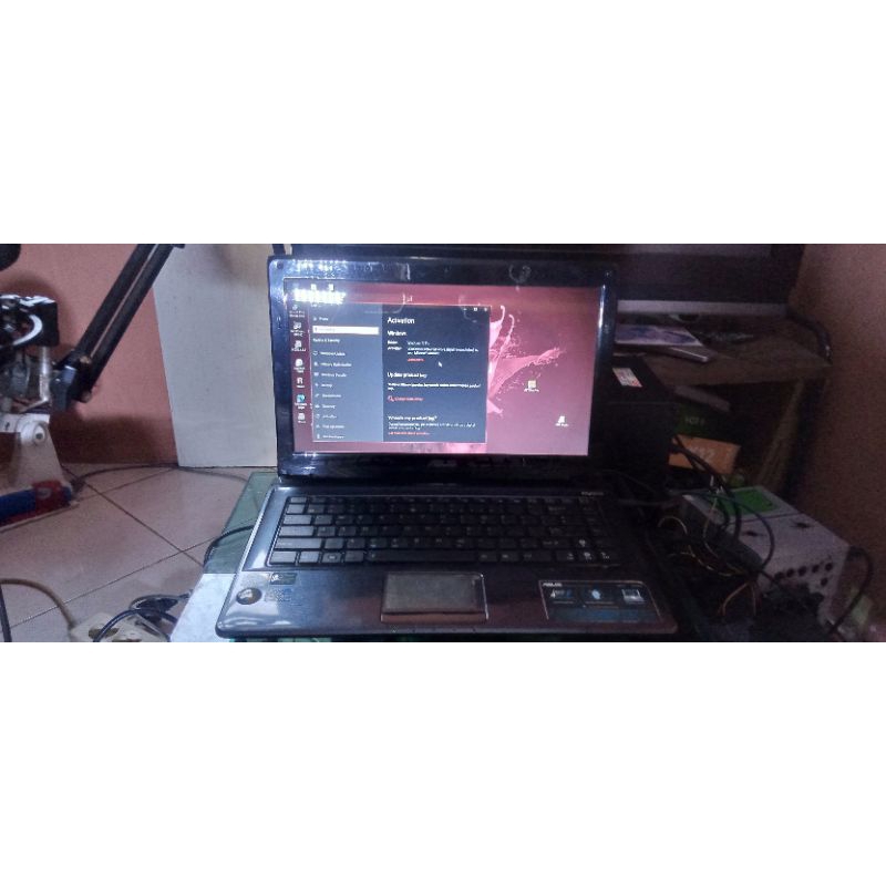 Laptop Bekas Asus A42F intel core i5 Ram 8gb ssd120gb windows 10 64Bit