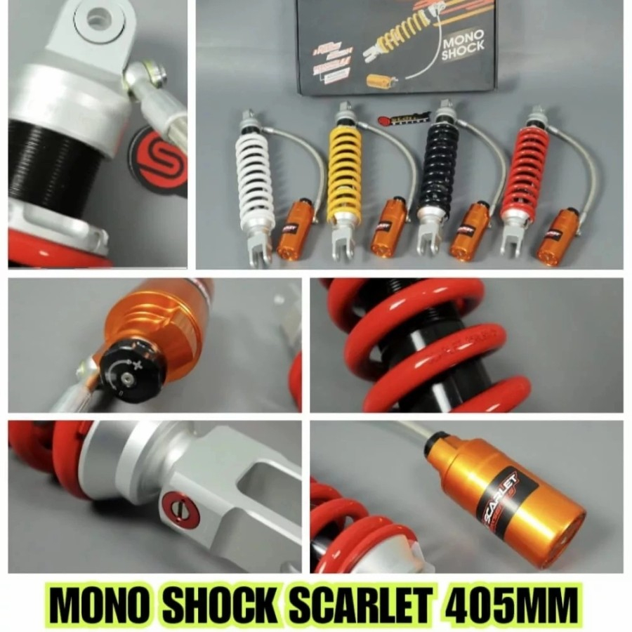 Shockbreaker Monoshock shock belakang SCARLET MX KLX Tabung pisah