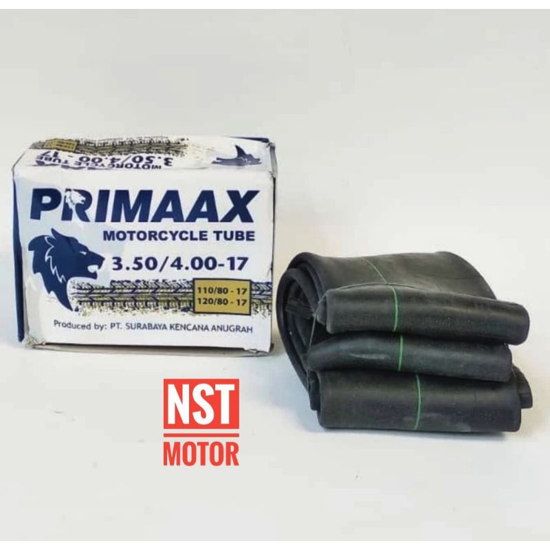 Ban Dalam Primaax 350/400 17 120/80 17 Bahan Karet Tebal