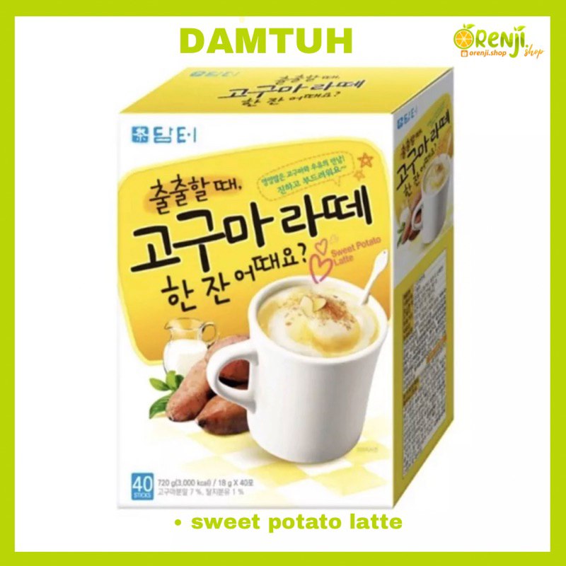 

(1 sachet) DAMTUH sweet potato Latte Korea minuman ubi jalar korea