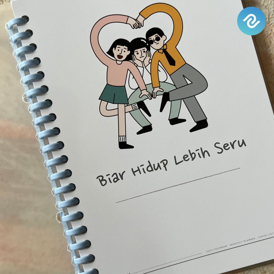 

LDC DIY Agenda/Notebook/Journal 2023 A5 - Soft Cover Spiral