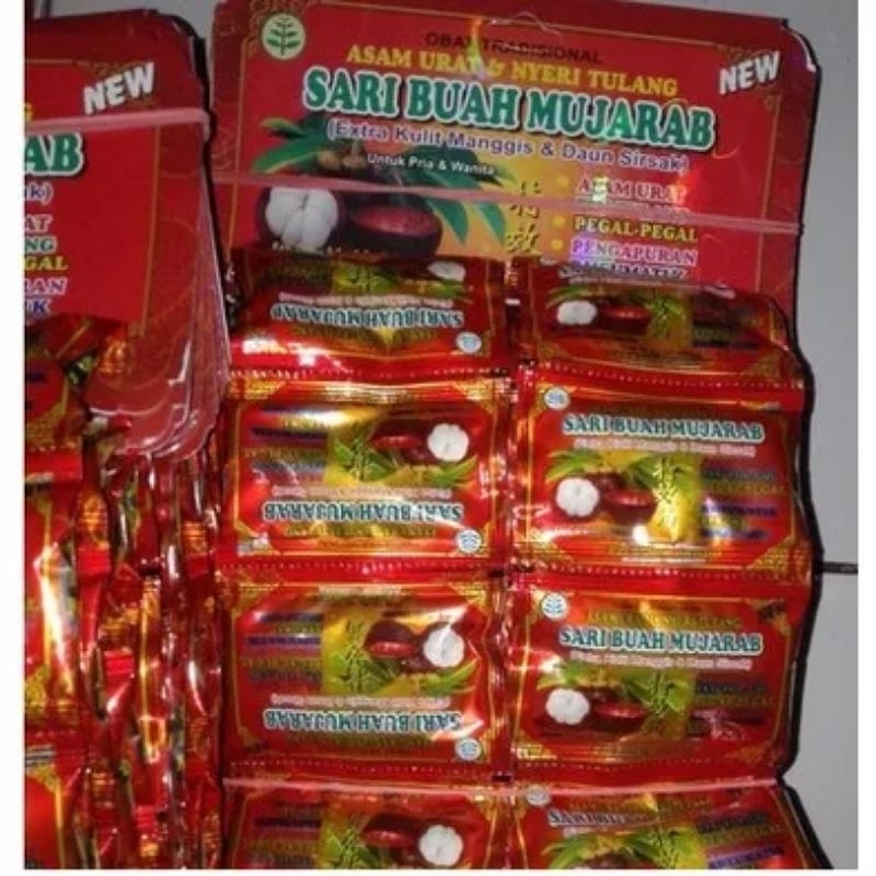 SariBuahMujarab Kapsul Sari Buah Mujaran Original ekstrak kulit manggis dan daun sirsak