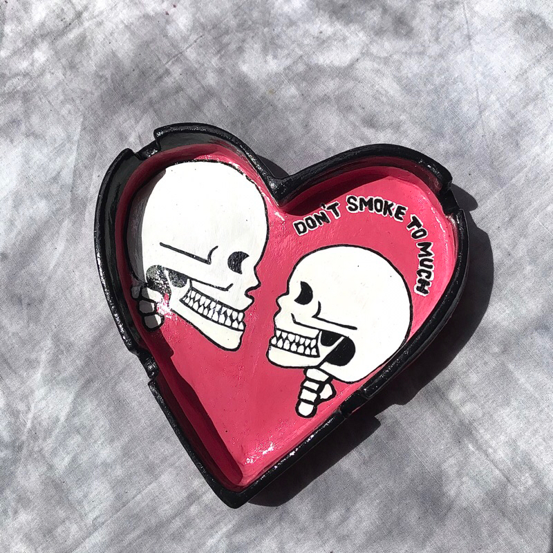 Handcraft Ashtray clay