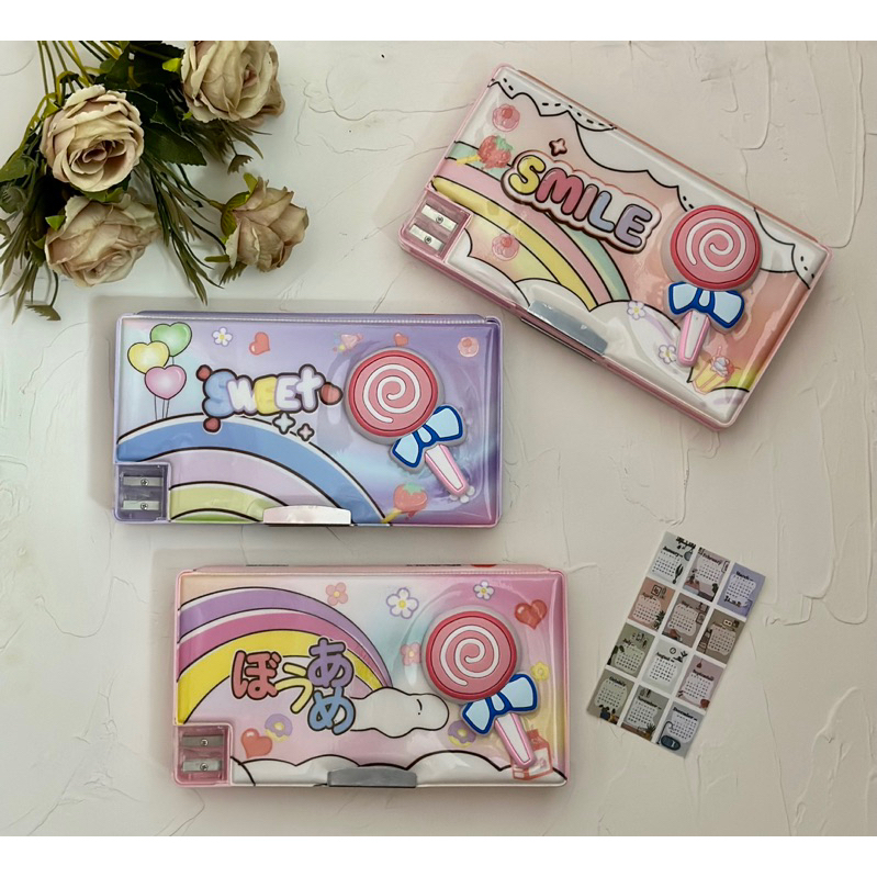 

KOTAK PENSIL MAGNET LOLLIPOP JUMBO TIMBUL XPM-553-10 | PENSIL CASE | TEMPAT PENSIL