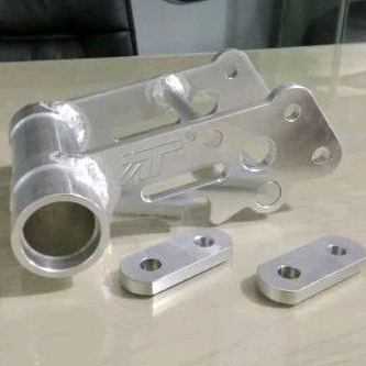 Mounting Monting Almunium Mio m3 Panjang 5cm