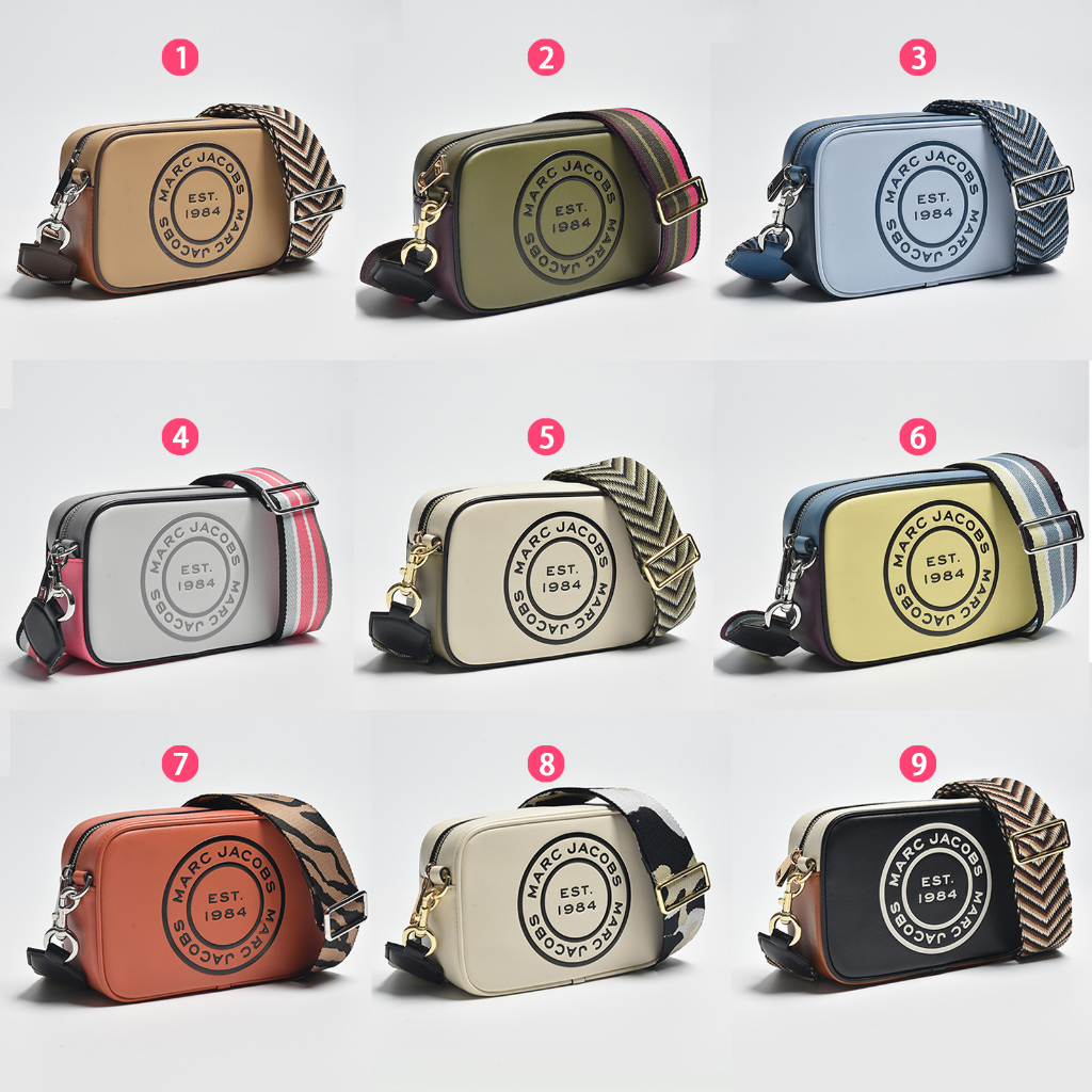 Ori J Bahan kulit sapi emboss Ladies Shoulder Bag Messenger Bag Camera Bag