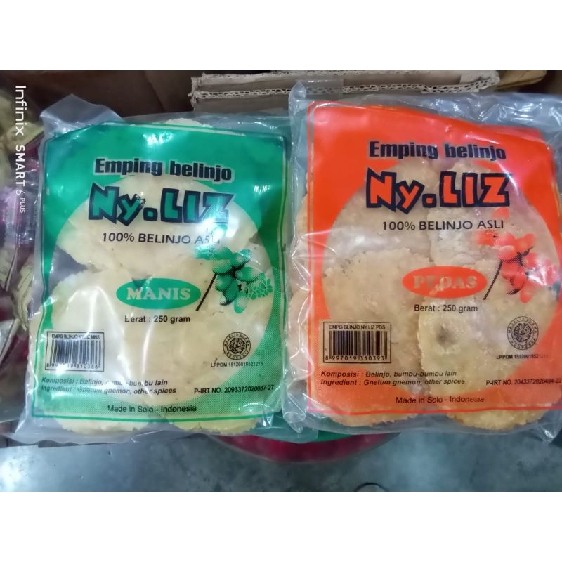 

EMPING BELINJO NY.LIZ 100% ASLI BELINJO MENTAH MANIS DAN PEDAS 250GRAM