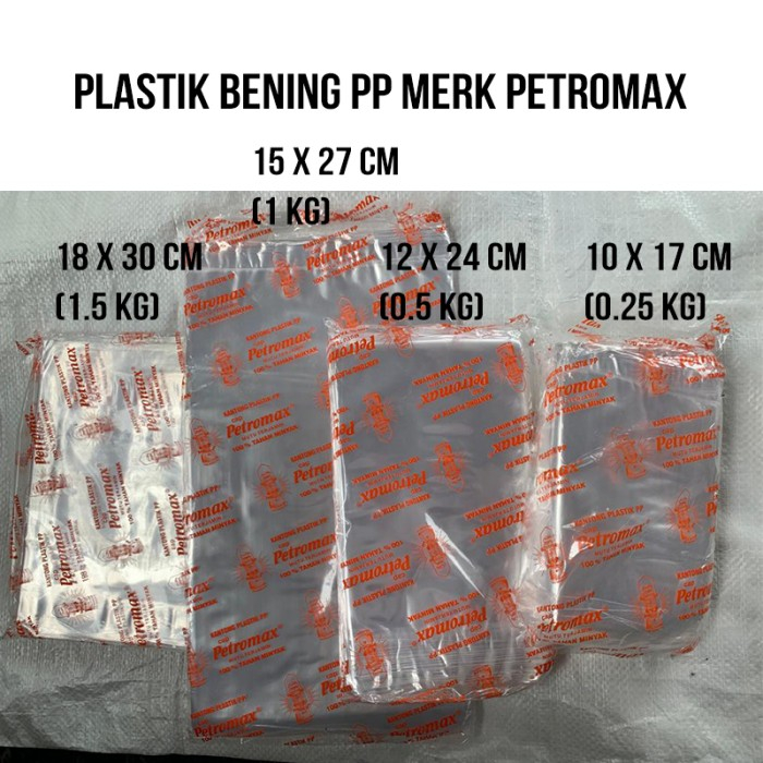 PLASTIK BENING PP PETROMAX
