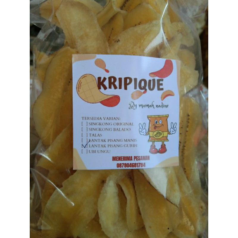 

keripik pisang gurih 250gr