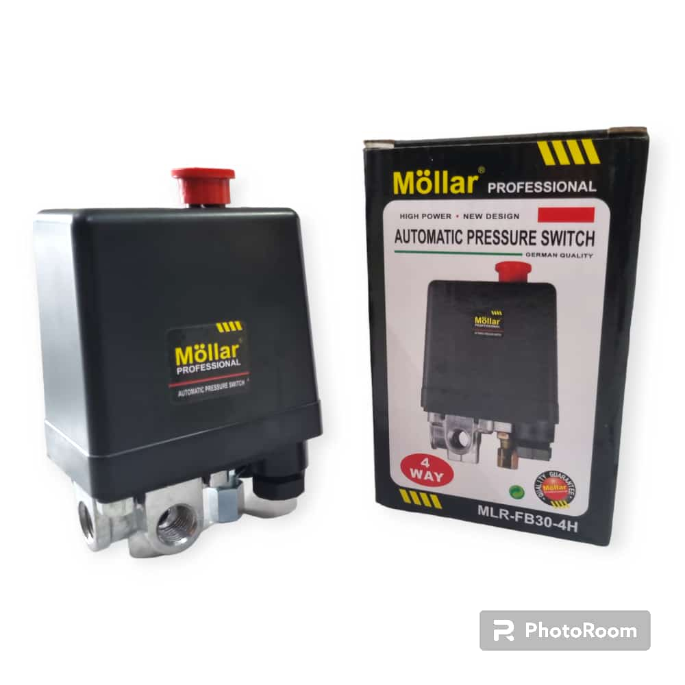 MOLLAR Otomatis Compressor 4 Way Otomatis Kompresor Untuk Kompresor 1 HP 1,25 HP, 1,5 HP dan 2 HP