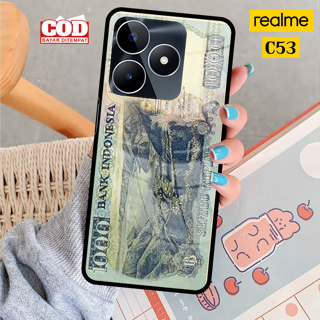 Softcase Glass Kaca REALME C53 - Case Handphone REALME C53 [T25]