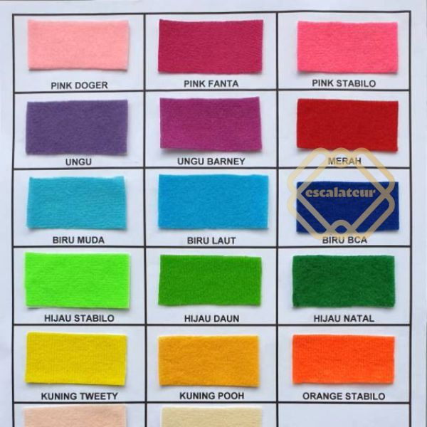 (escalateur) EVEN 7.7 ✨Kain Nilex Kain Boneka Kain Nylex - Kain Nylex Bahan Nylex Harga Per Yard