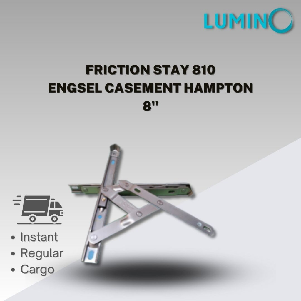 Engsel Casement Hampton FS 810 8" / Friction Stay / Engsel Jendela