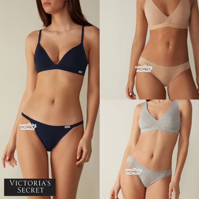 VS Palma Organic Cotton Panty Seamfree Solid High Stretch Seamless Thong Gstring Simless Branded Sex