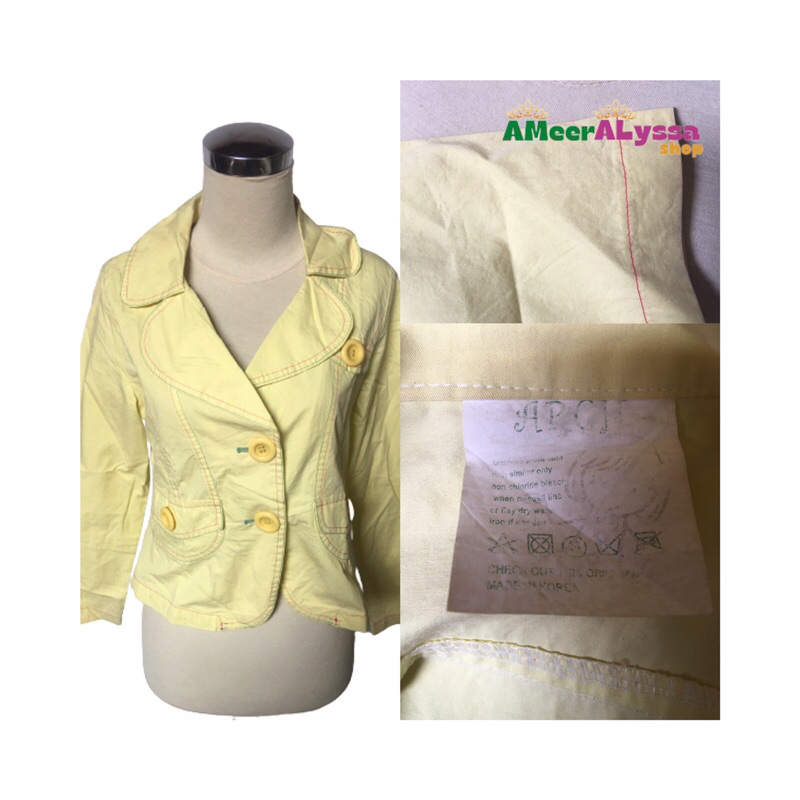 BLAZER LENGAN PANJANG BLAZER DEWASA BLAZER KATUN OUTER WANITA 415M