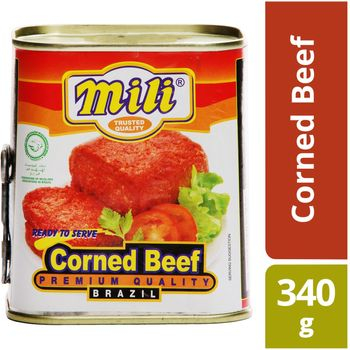 

Mili Premium Corned Beef Daging Kaleng Kornet Sapi Premium