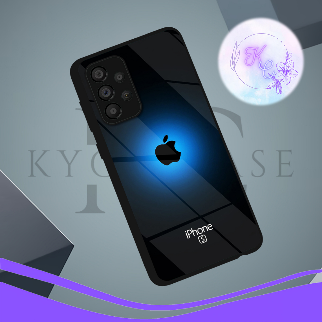 |GG01| KYON CASE SAMSUNG A72 A52 A52S A13 M32 4G 5G GLOSSY KILAU EFEK KACA | BAHAN CASING SOFTCASE |