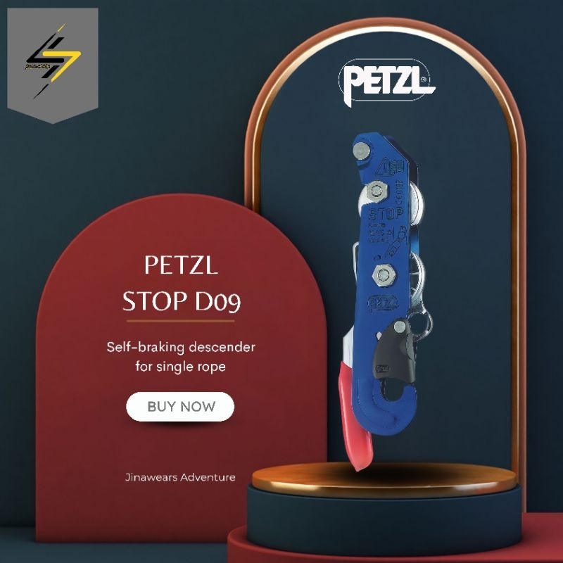 STOP D09 - PETZL / Descender Autostop not Simple Rack Figure Eight ATC