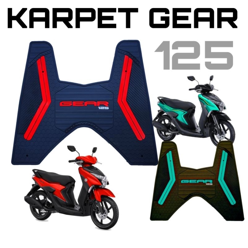 KARPET MOTOR YAMAHA MIO GEAR 125 KARPET GEAR 125 ALAS KAKI GEAR