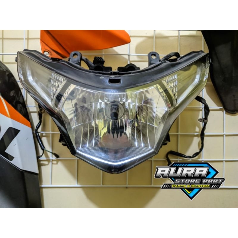 Reflektor cbr 250r thailand kyj | headlamp original cbr 250r thailand headlamp kyj kaca depan cbr 25