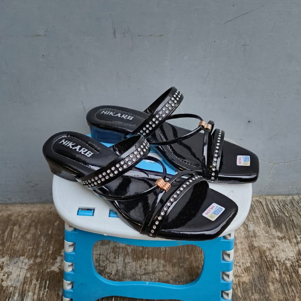 Sandal hak Wanita Heels Wisuda | Sandal Heels Wanita Sandal Kondangan Wanita 3 cm | Sandal Heels Wan