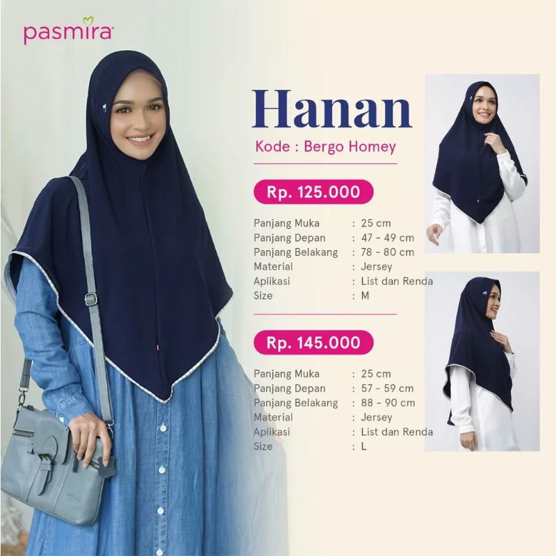 Bergo Hanan by Pasmira M, L