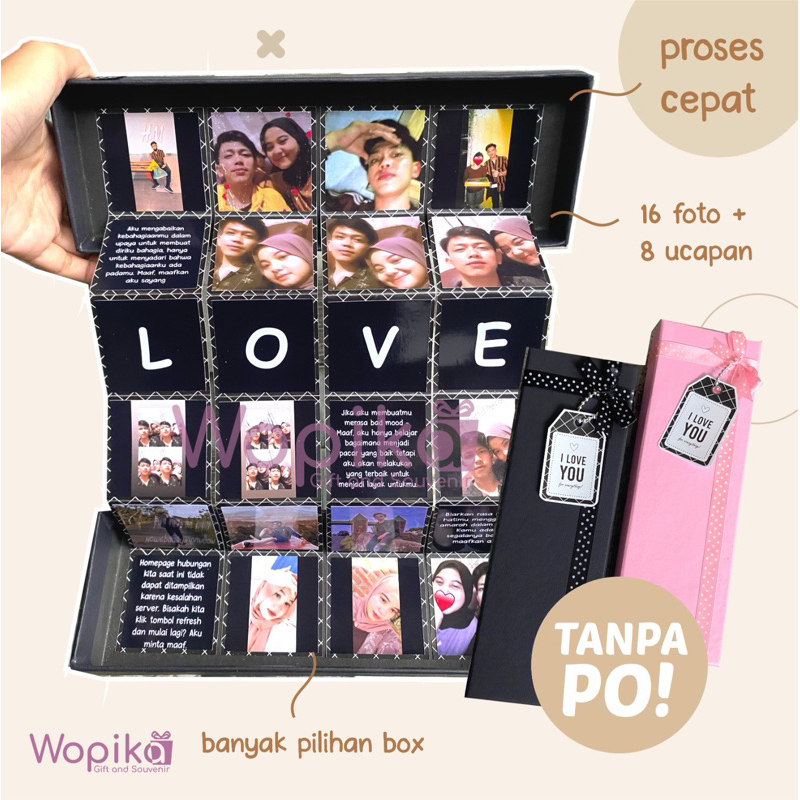 kado viral MEMORY BOX by Wopika Creative | hadiah birthday anniversary, graduation, ldr, dll