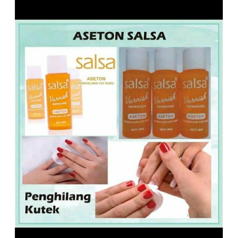 SALSA ASETON PEMBERSIH KUTEK