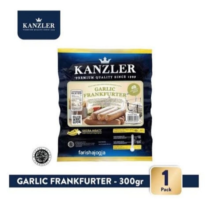 

✨ FSFF ✨ [instant] Kanzler Garlic Frankfuter 6s