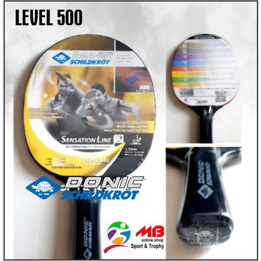 DONIC SENSATION LINE 500 BET BAT PINGPONG TENIS MEJA