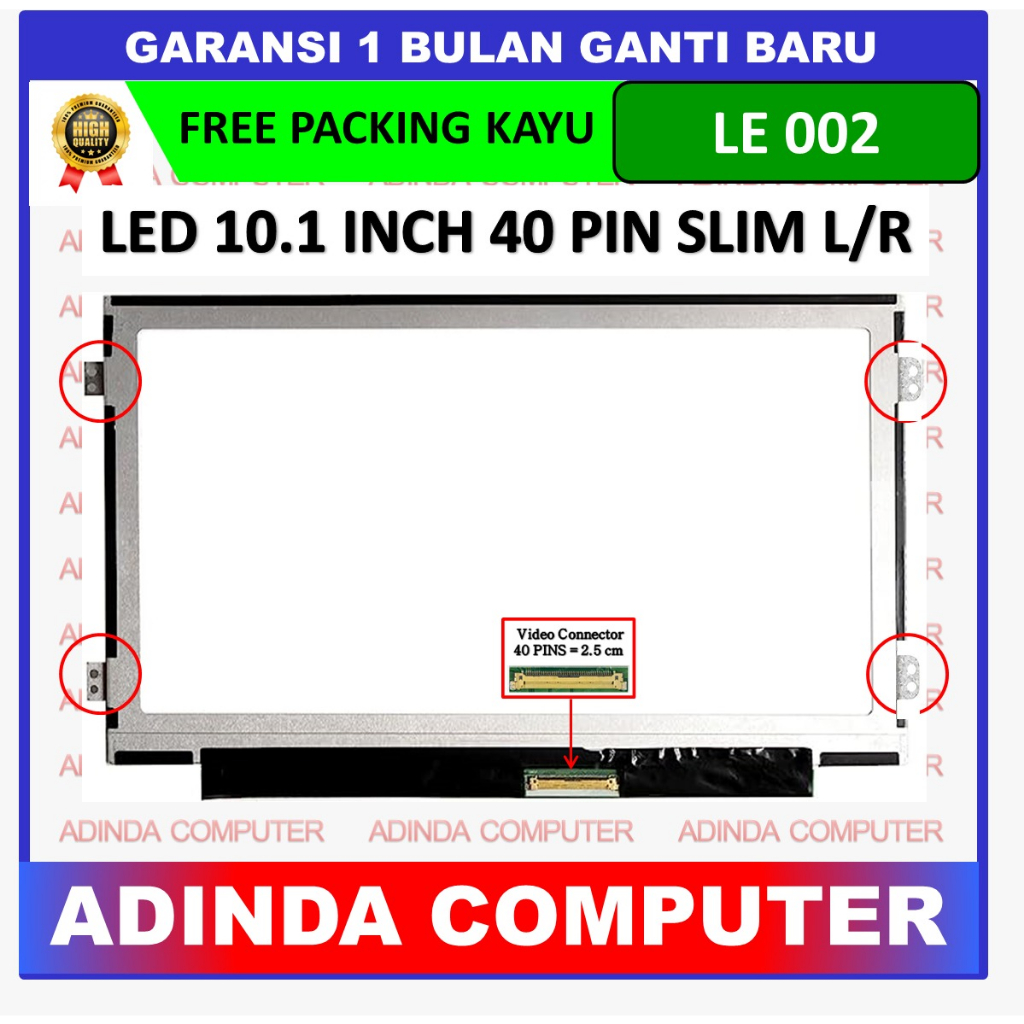 LED LCD Asus 1025 1025B 1025C 1025CE